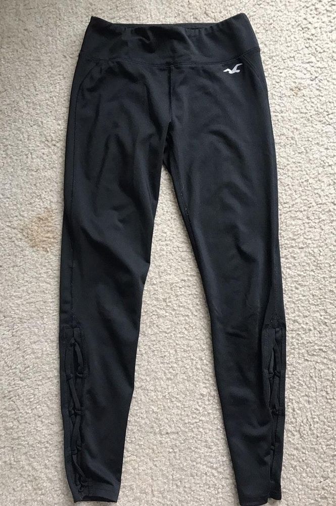 hollister black leggings