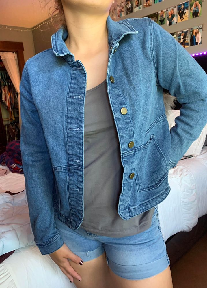 universal thread jean jacket