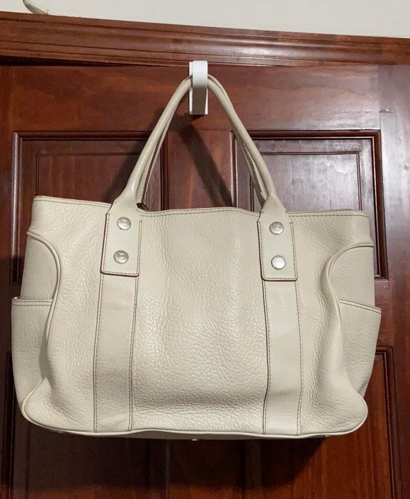 michael kors cream tote