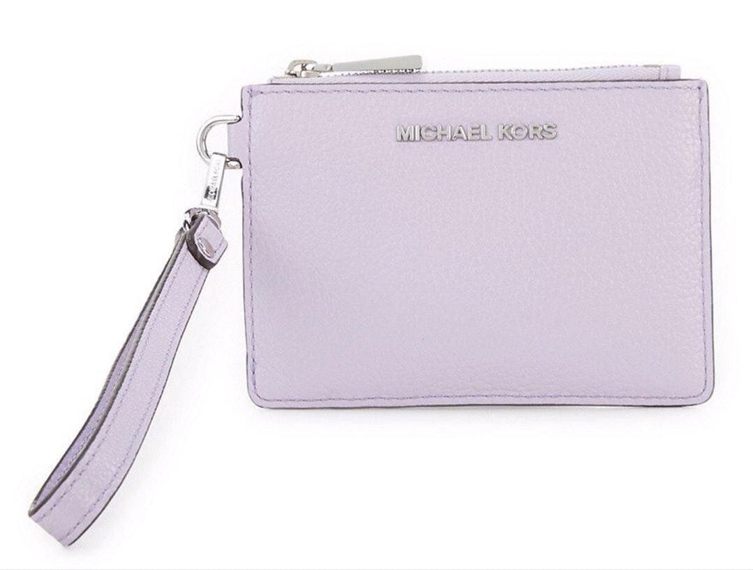 light purple mk purse