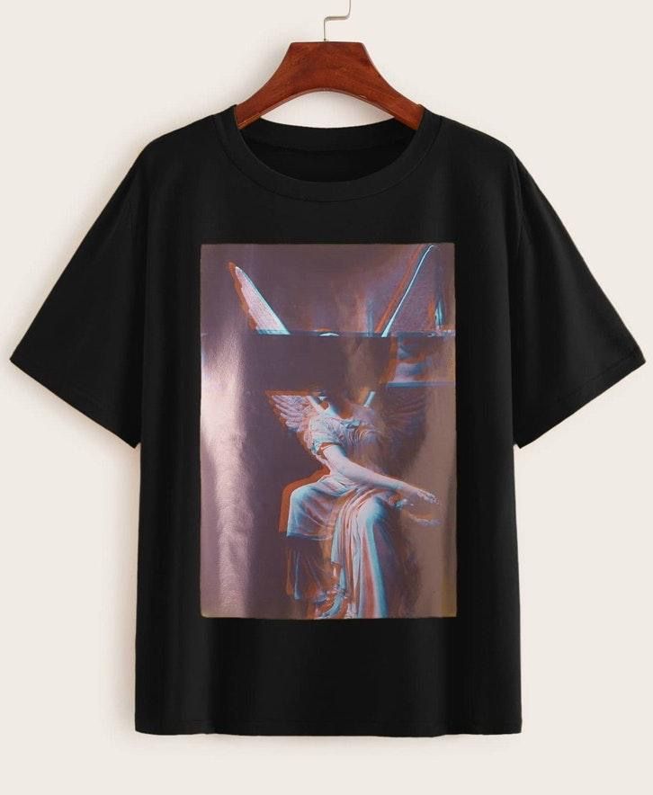 romwe angel shirt