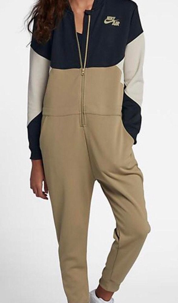 tan nike jumpsuit