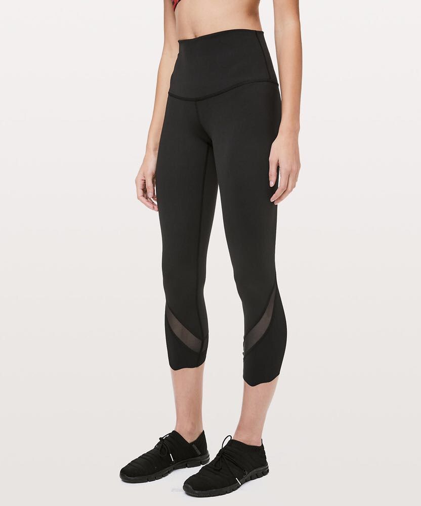 scalloped lululemon leggings