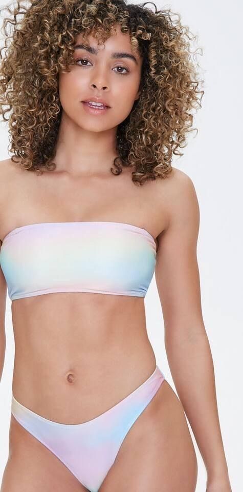 forever 21 bandeau bikini