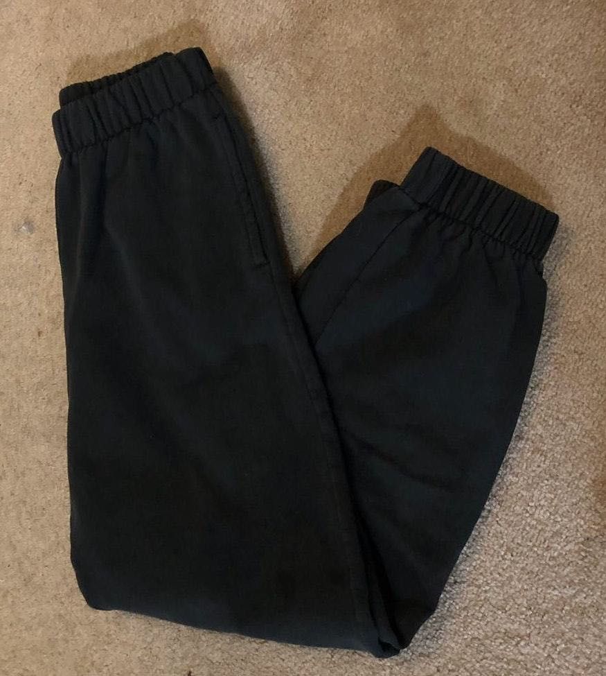 brandy melville black rosa sweatpants