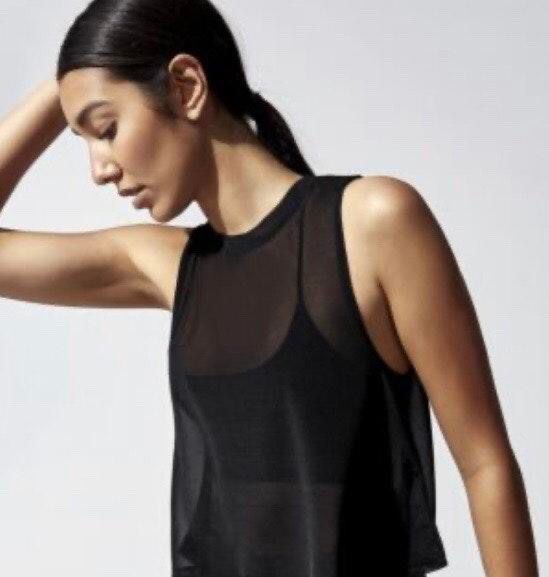 sheer tank top