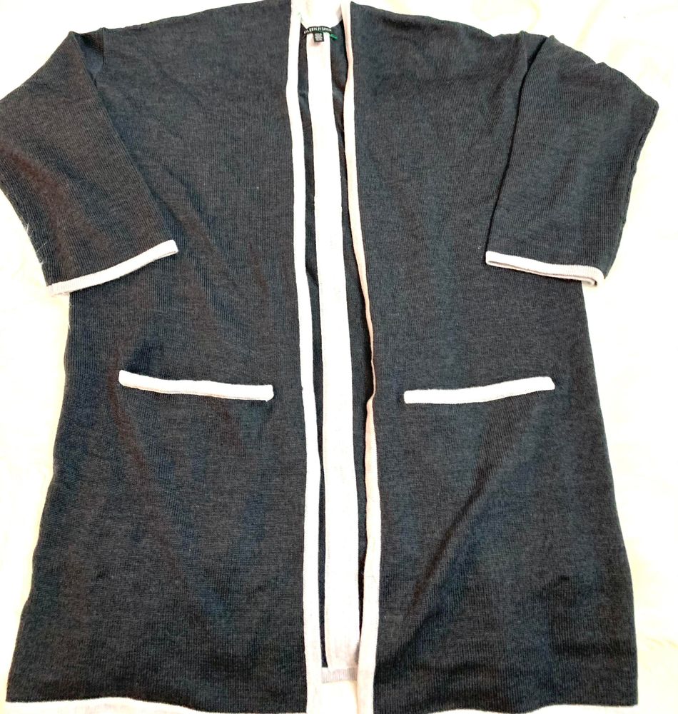 eileen fisher duster cardigan