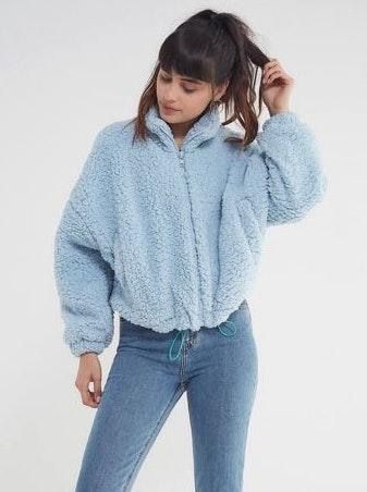 fuzzy jacket urban outfitters