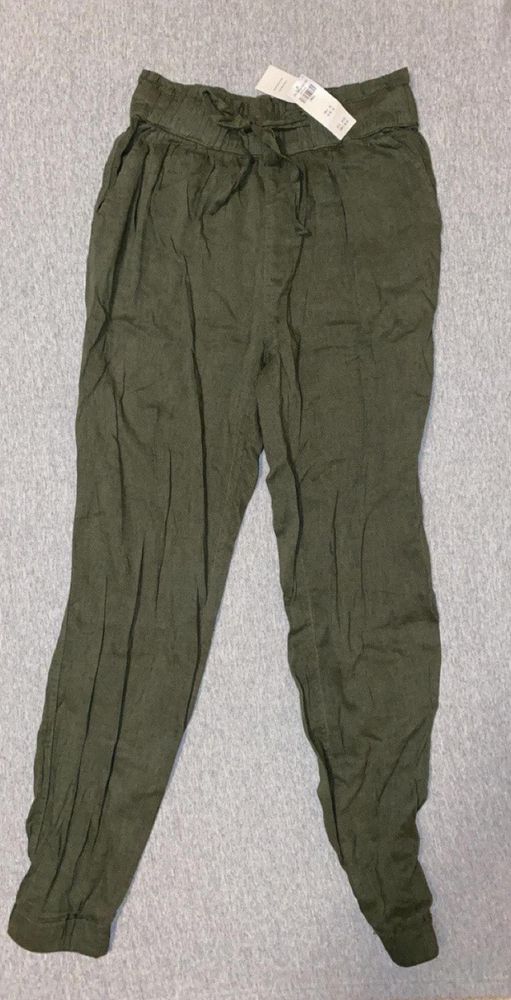 hollister army joggers