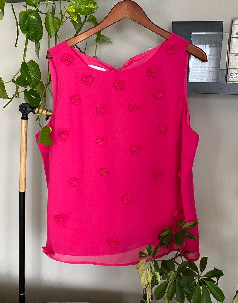 talbots pink tops