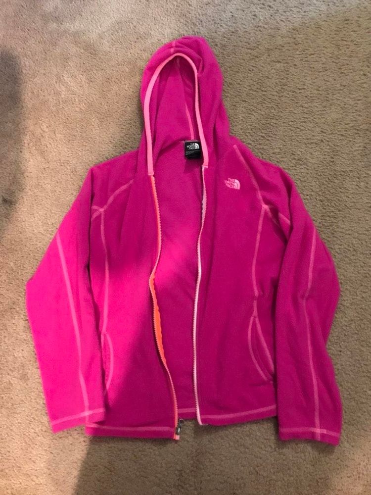 The North Face Girls Pink Jacket Curtsy