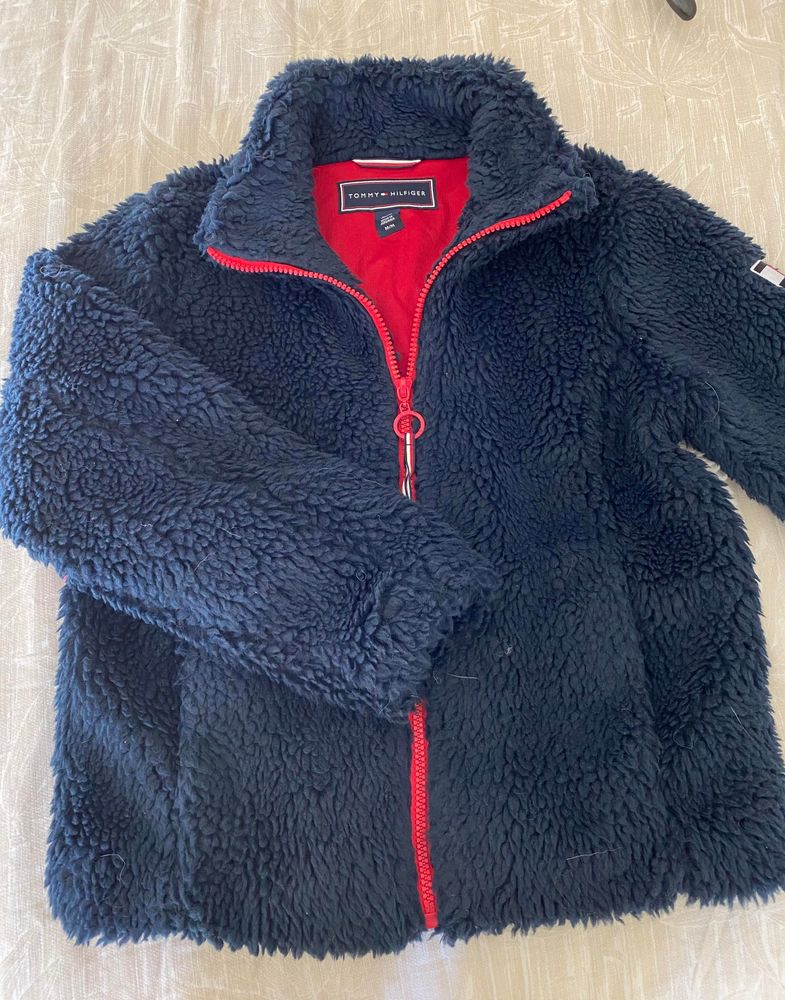 sherpa jacket tommy hilfiger