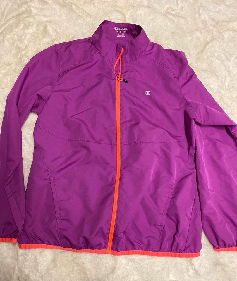 pink champion windbreaker