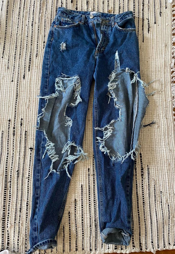 extra ripped jeans