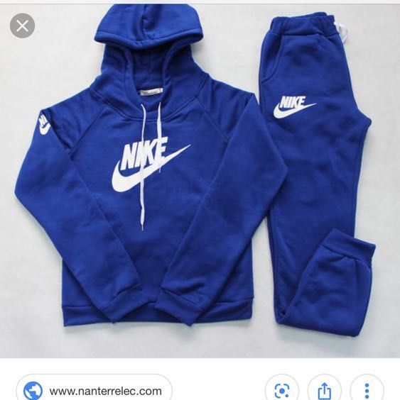 pink and blue nike sweatsuit