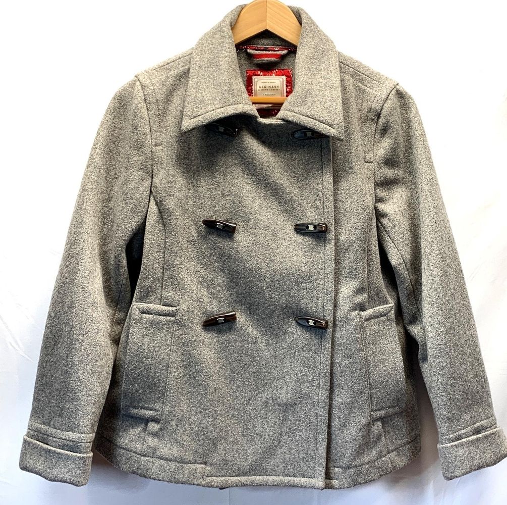 old navy wool coat