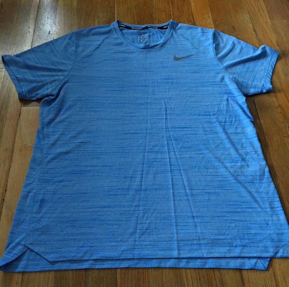 baby blue dri fit shirt