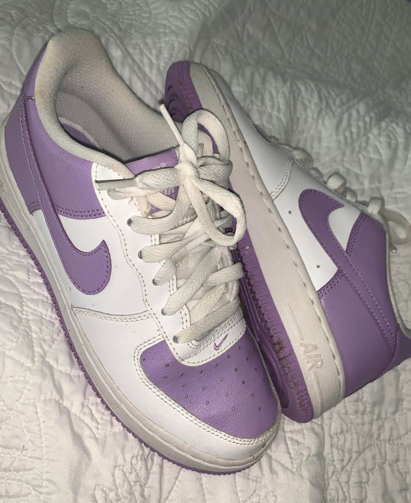 purple airforce 1s