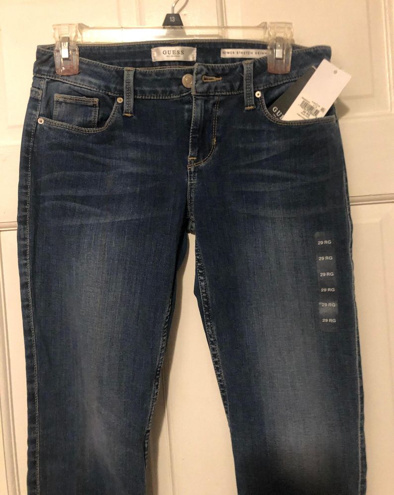 guess power stretch skinny jeans