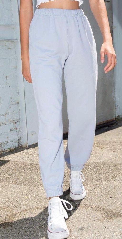 brandy melville dark green sweatpants