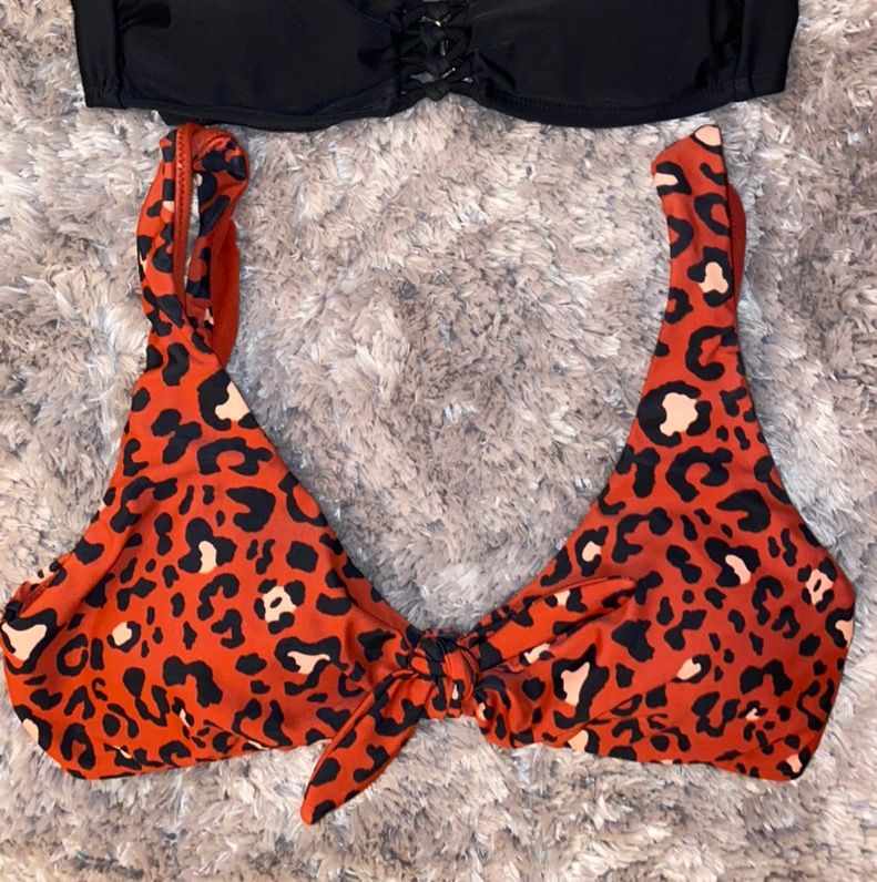 hollister leopard bikini