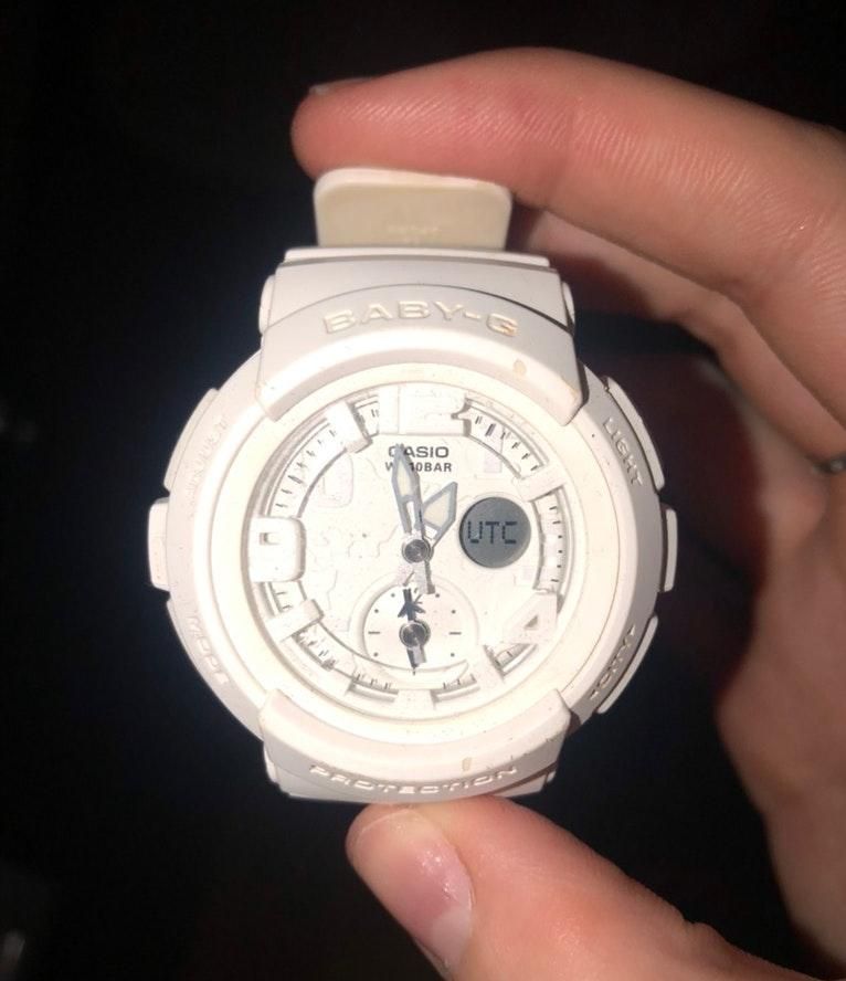 G Shock Baby G White Watch Curtsy