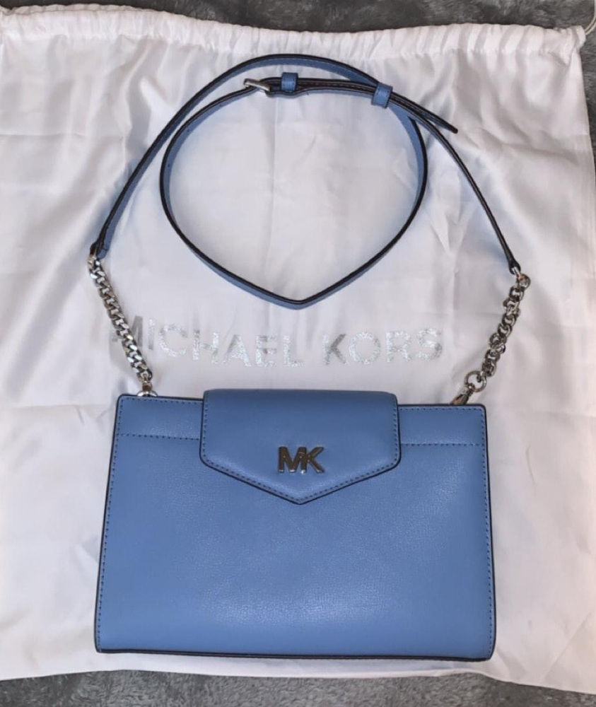 blue mk purse