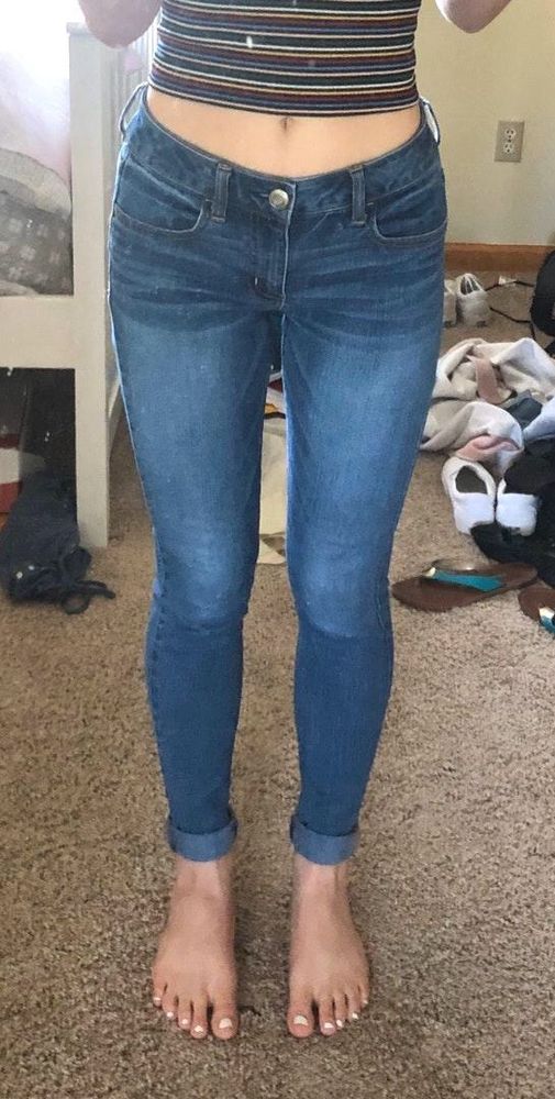 american eagle low rise jeans