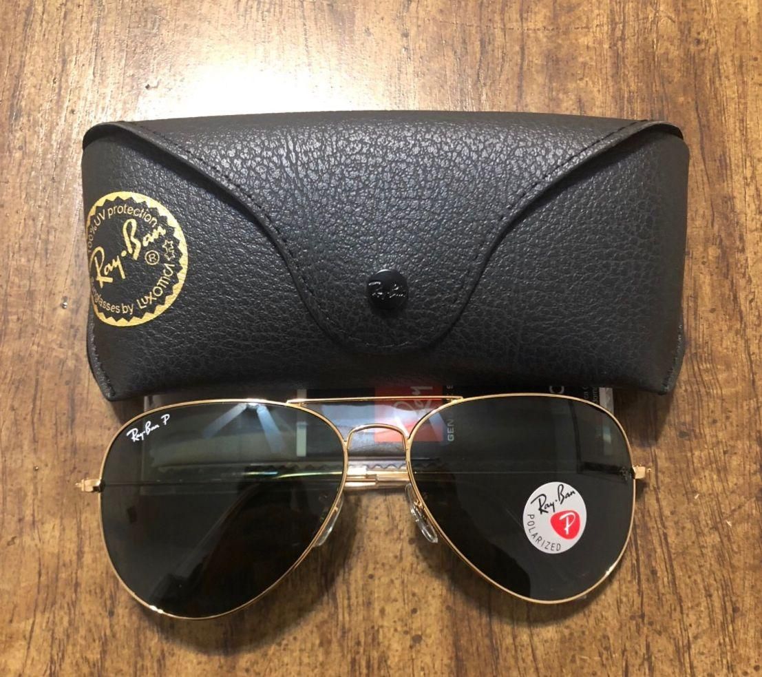 Ray Ban Aviator Classic Polarized Rb3025 Curtsy