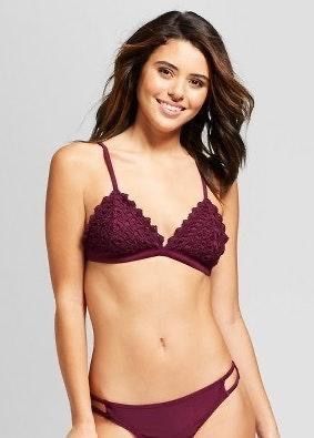 xhilaration crochet bikini