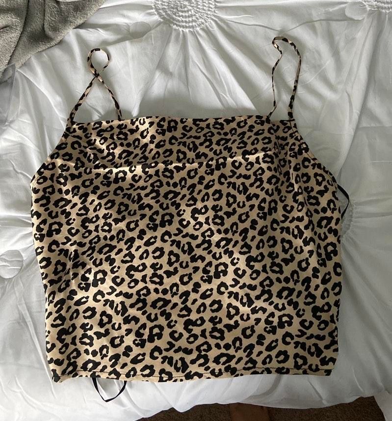 cheetah tank top forever 21