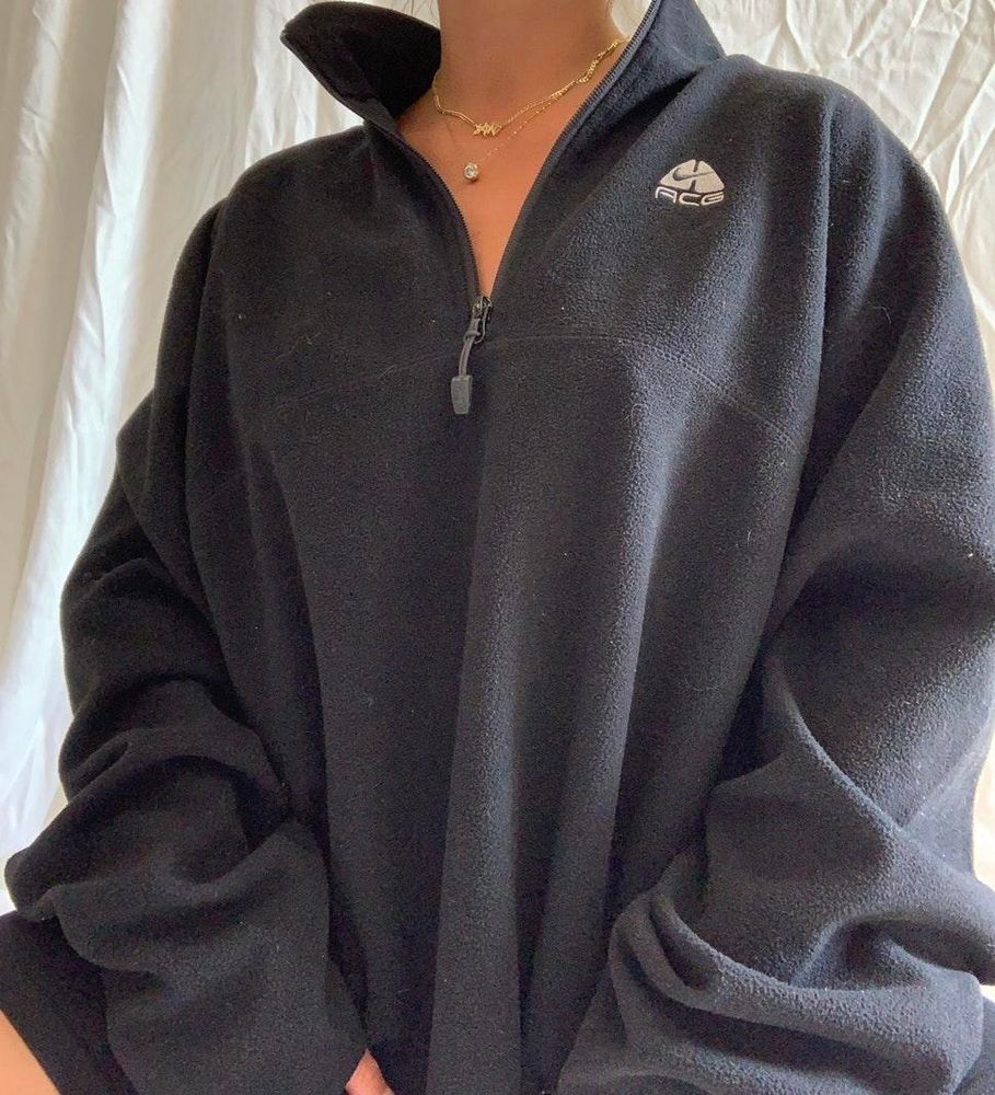 nike half zip vintage