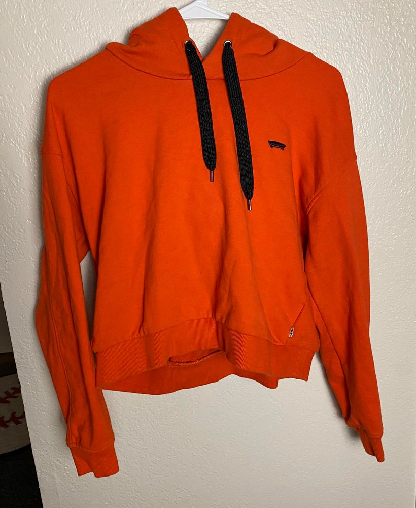 orange vans hoodie