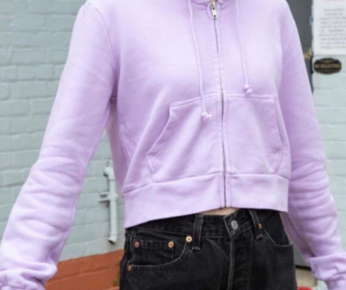 brandy melville crystal hoodie