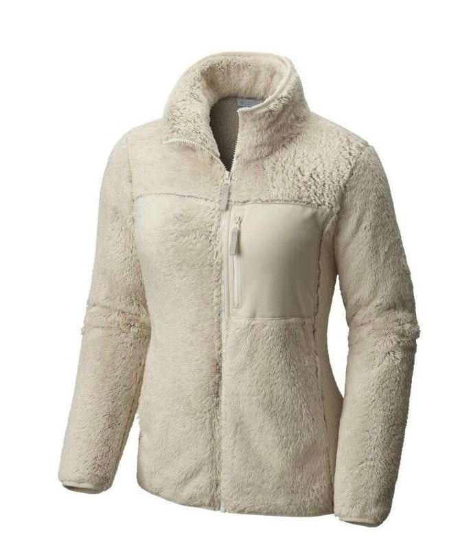 columbia jacket fuzzy