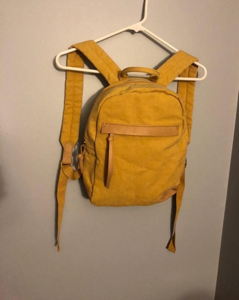 target yellow backpack
