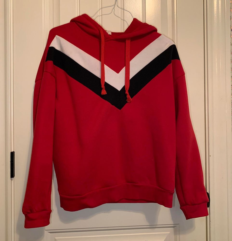 forever 21 red hoodie