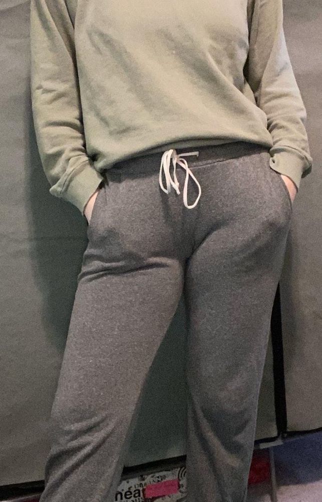 brandy melville dark grey sweatpants