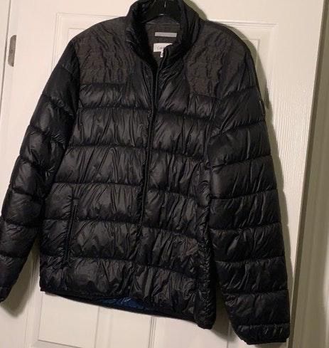 calvin klein men's puffer jacket