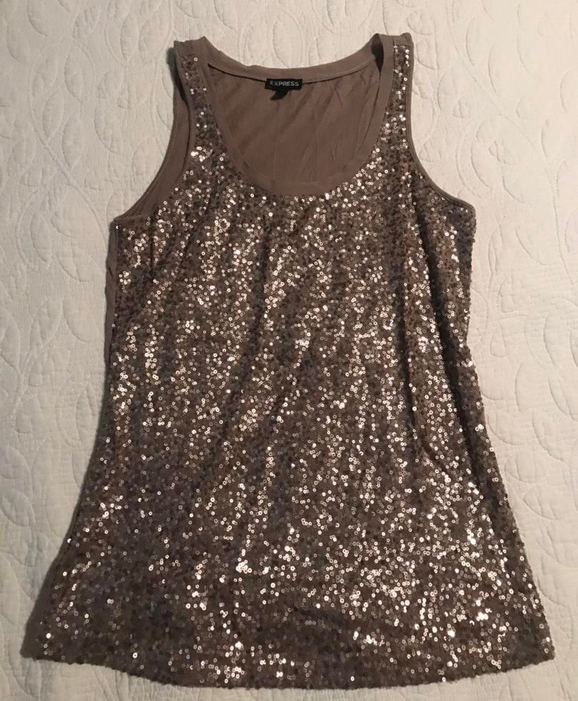 express sequin shirt