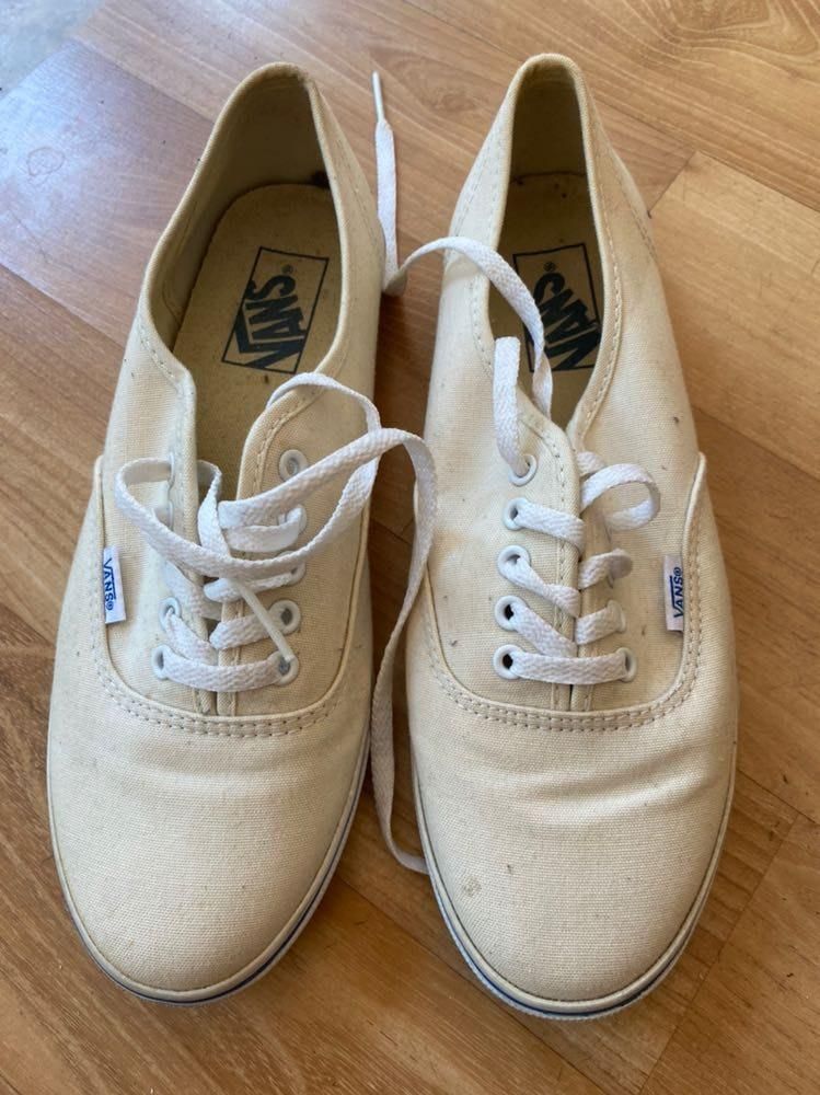 pale yellow shoes