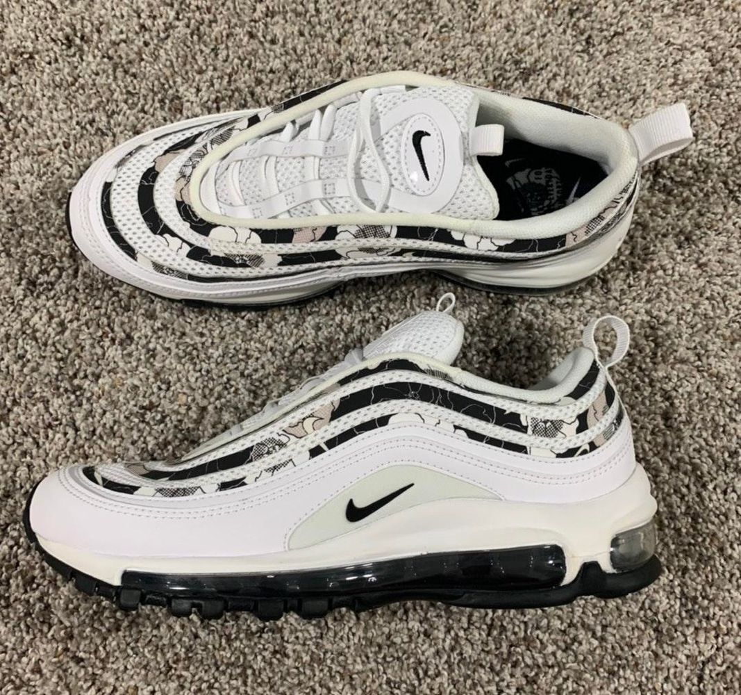 air max 97 floral white