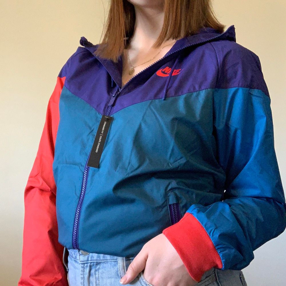 colorful nike jacket