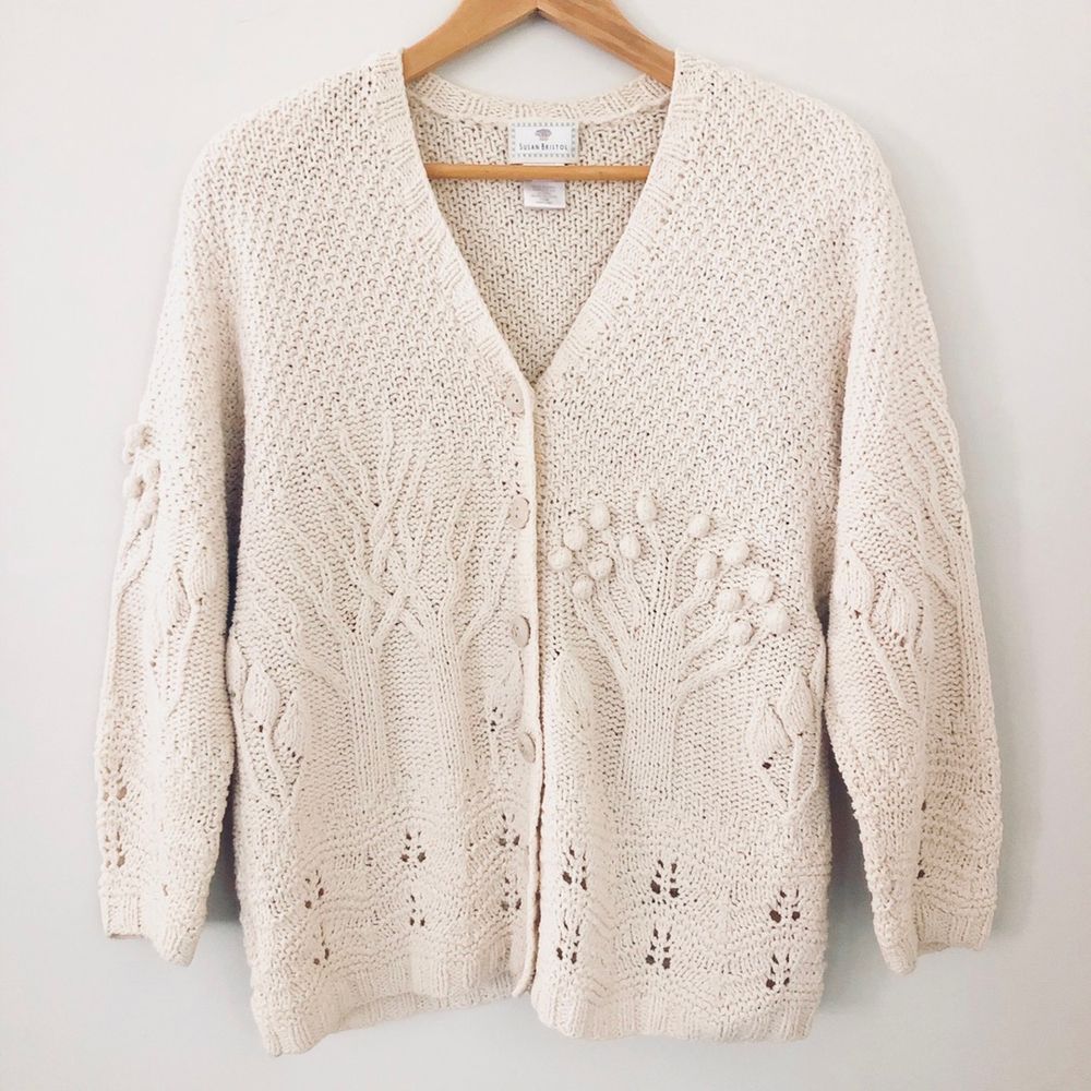 large cardigan