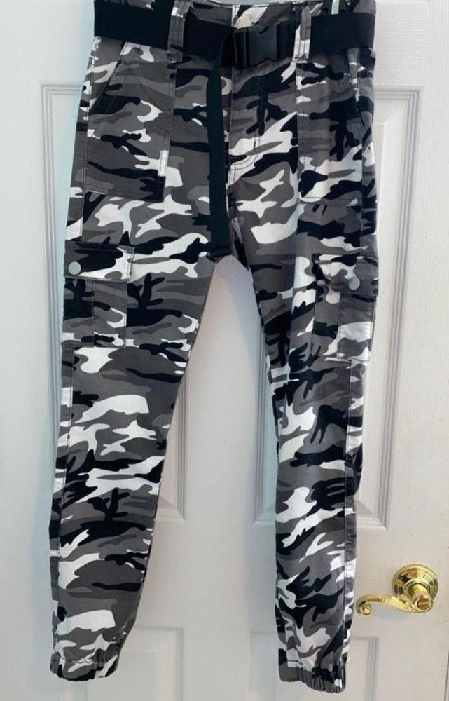 vip jeans camo joggers