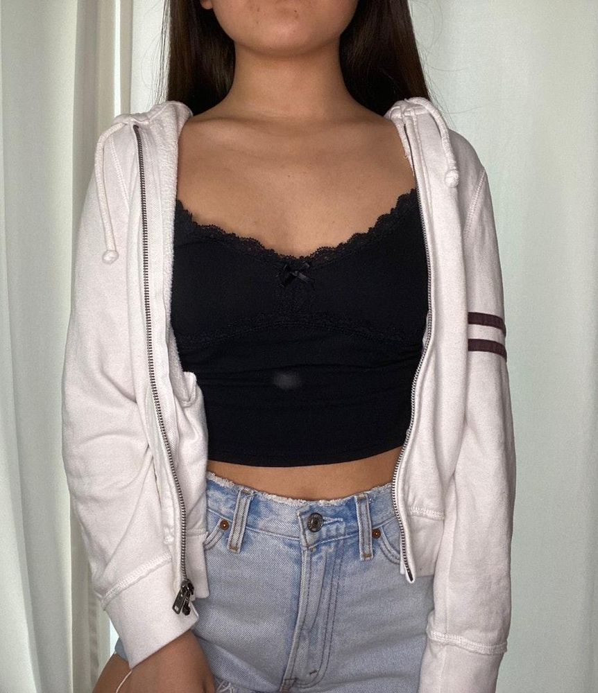 hollister cropped jacket