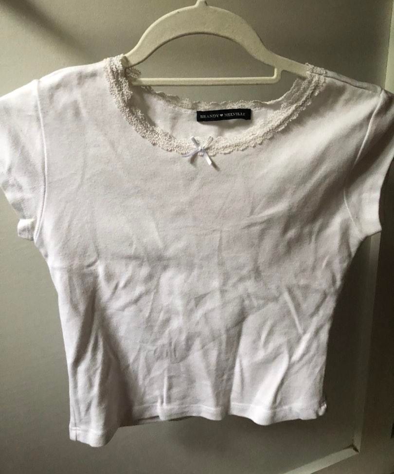 brandy melville crochet top