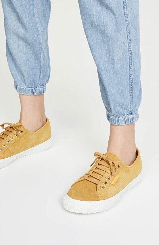 superga mustard yellow