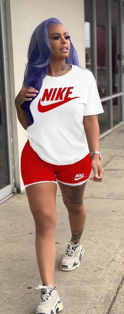 nike red set