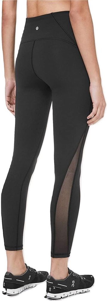 Lululemon leggings with side mesh | Curtsy